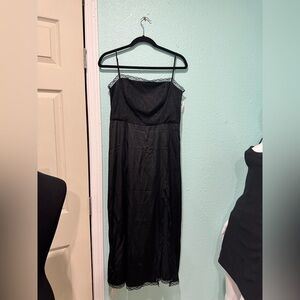 Abercrombie & Fitch Black Maxi Dress NWT